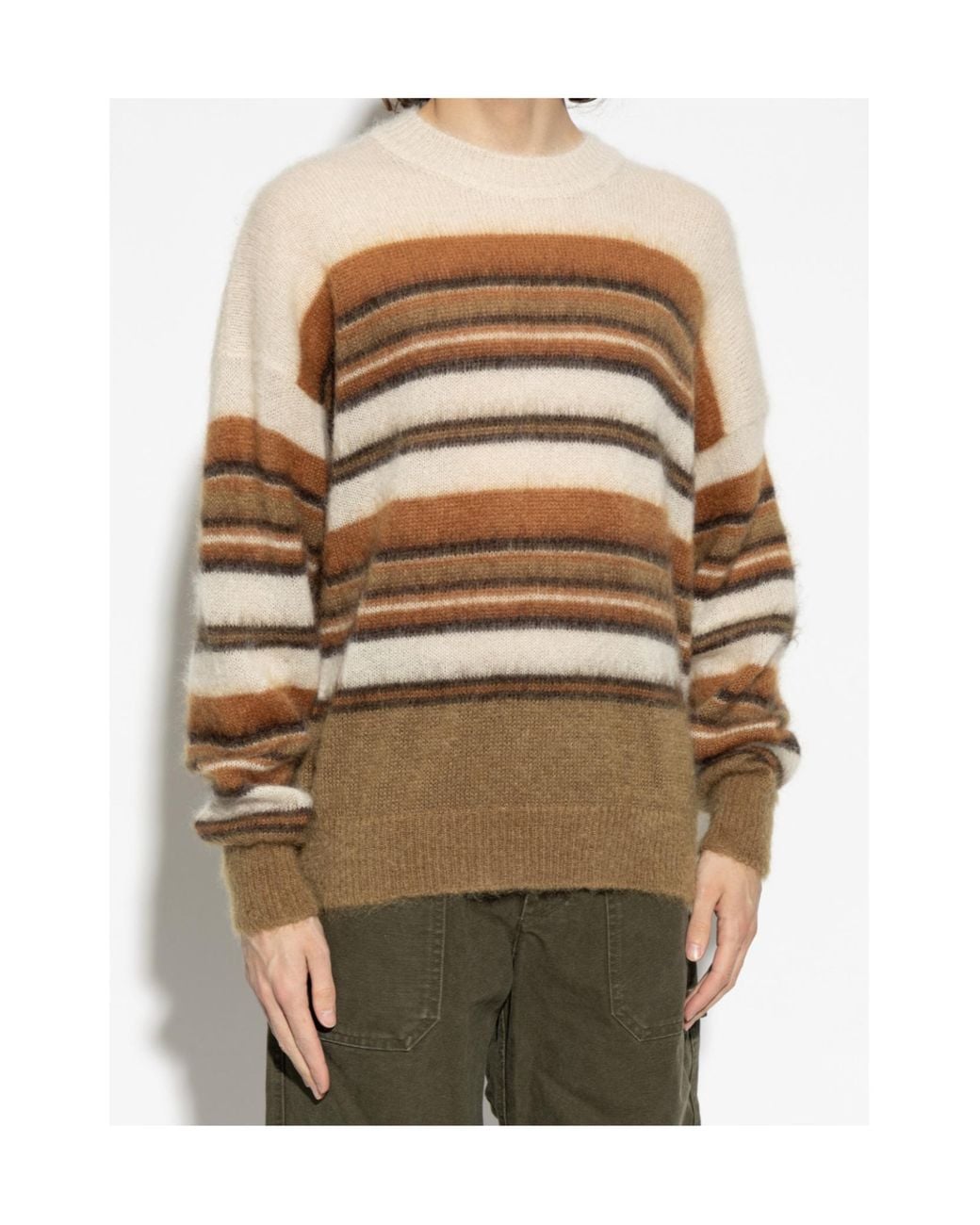 Isabel Marant Multicolor Drussellh Striped Knitted Sweater for men