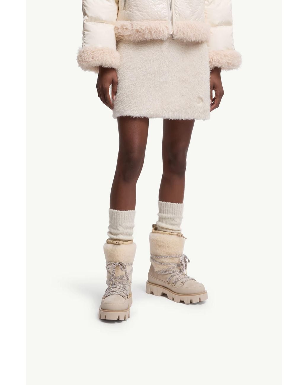 Moncler Natural Peak Après Boots
