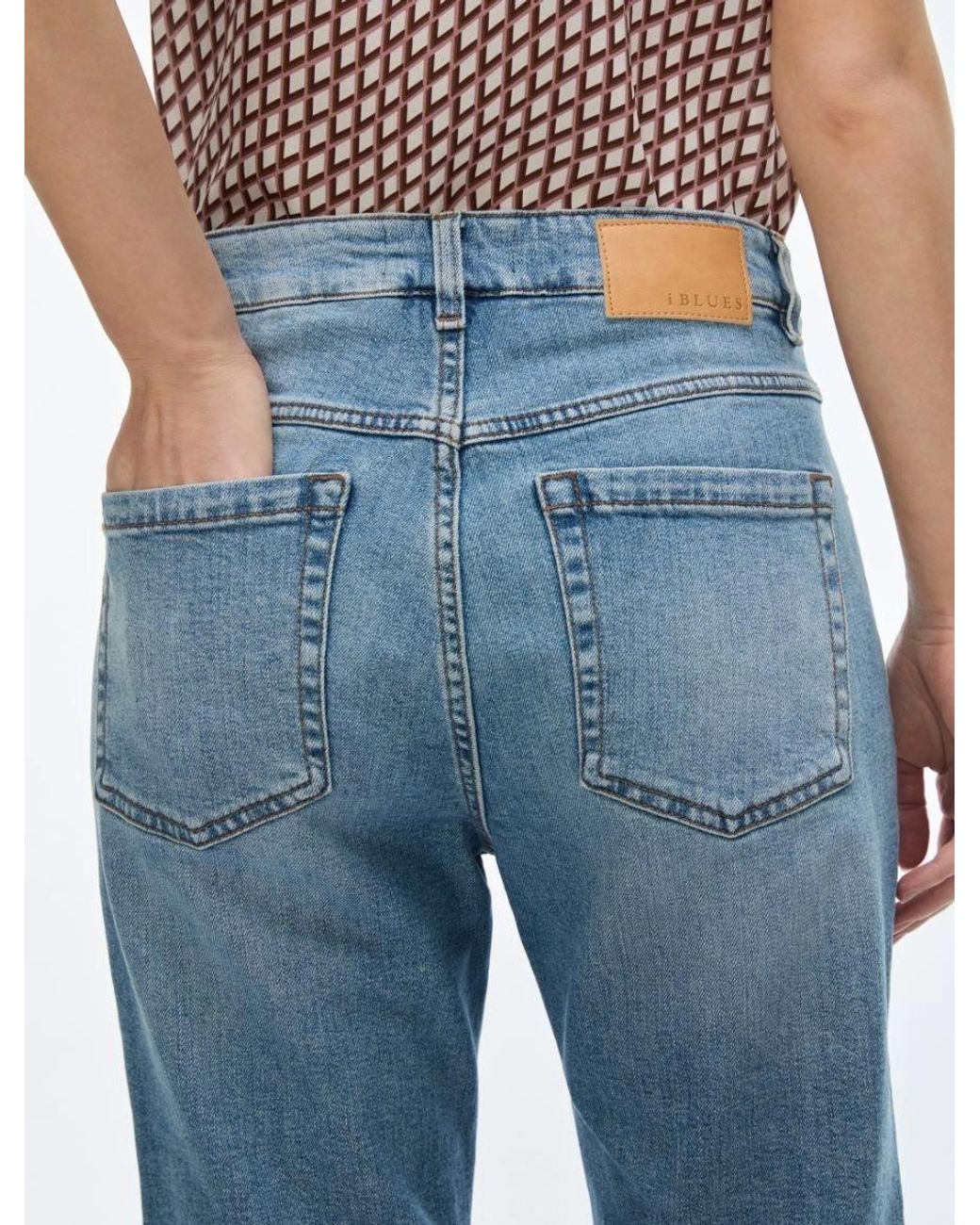 iBlues Blue Logo Jeans