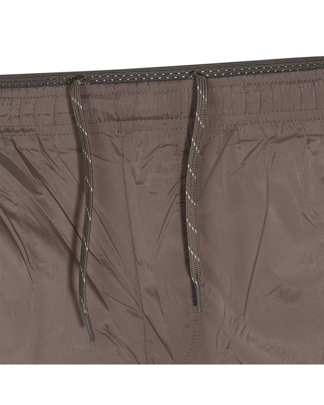 Satisfy Gray Techsilk 8' Layered Running Shorts for men