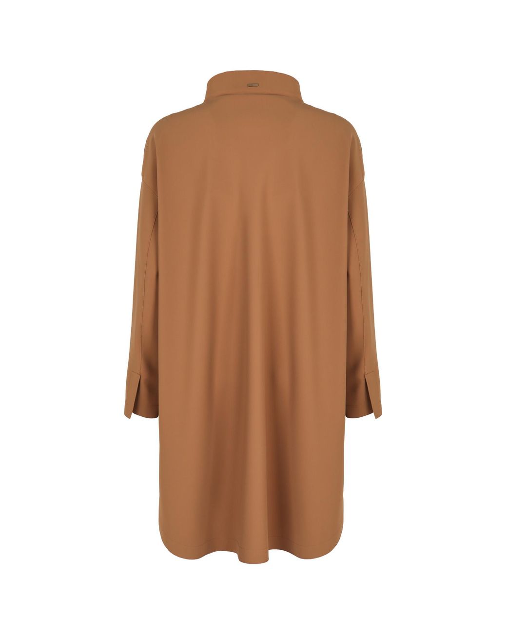 Herno Brown First Act Single-Breasted Coat