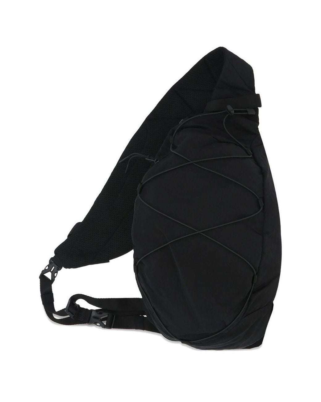 C P Company Green Technical Sling Shoulder Bag for men