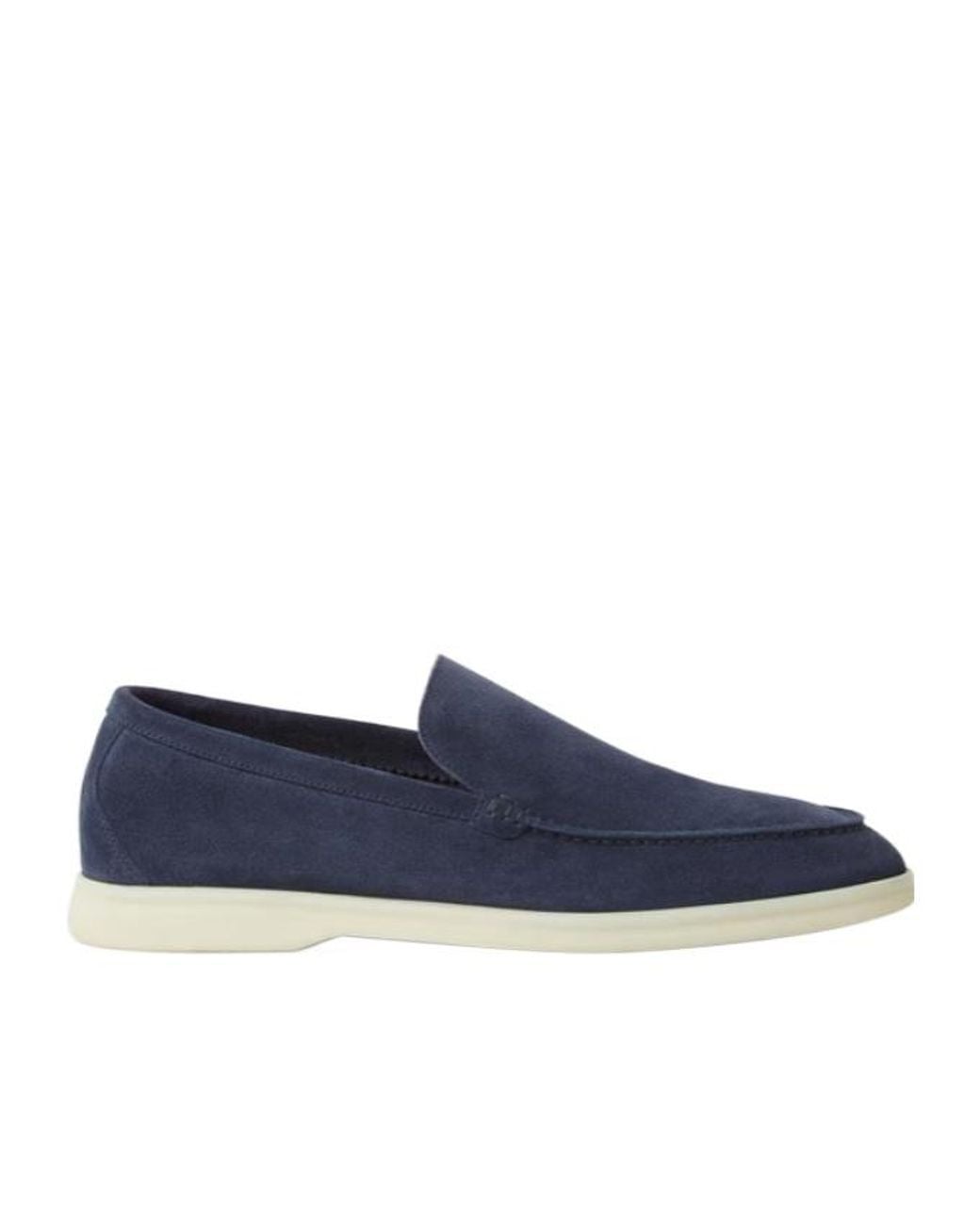 Loro Piana Blue Summer Walk Loafer for men