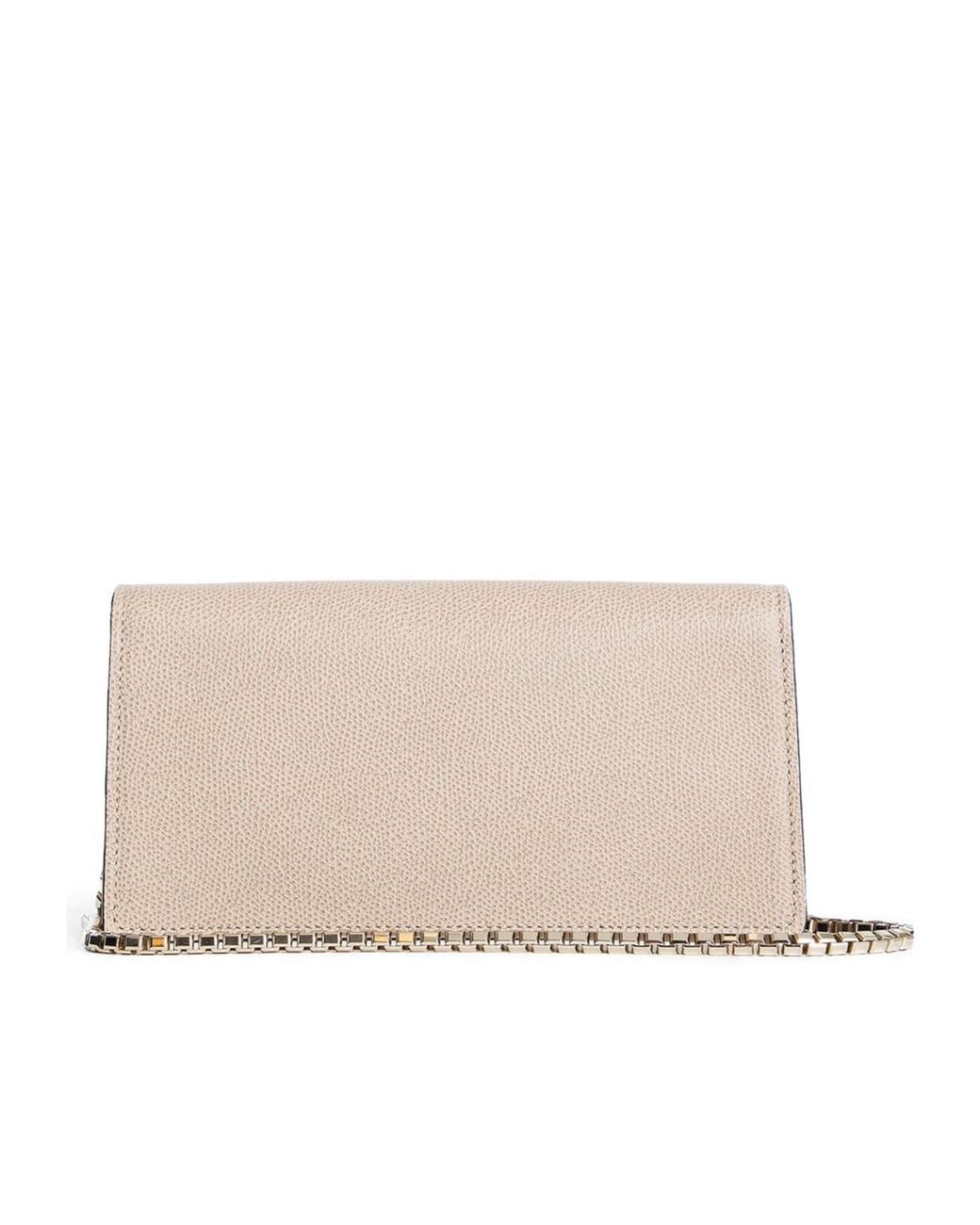 Valextra Natural Iside Envelope Clutch Bag