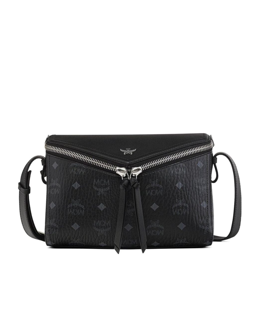 MCM Black Diamant 3D Shoulder Bag