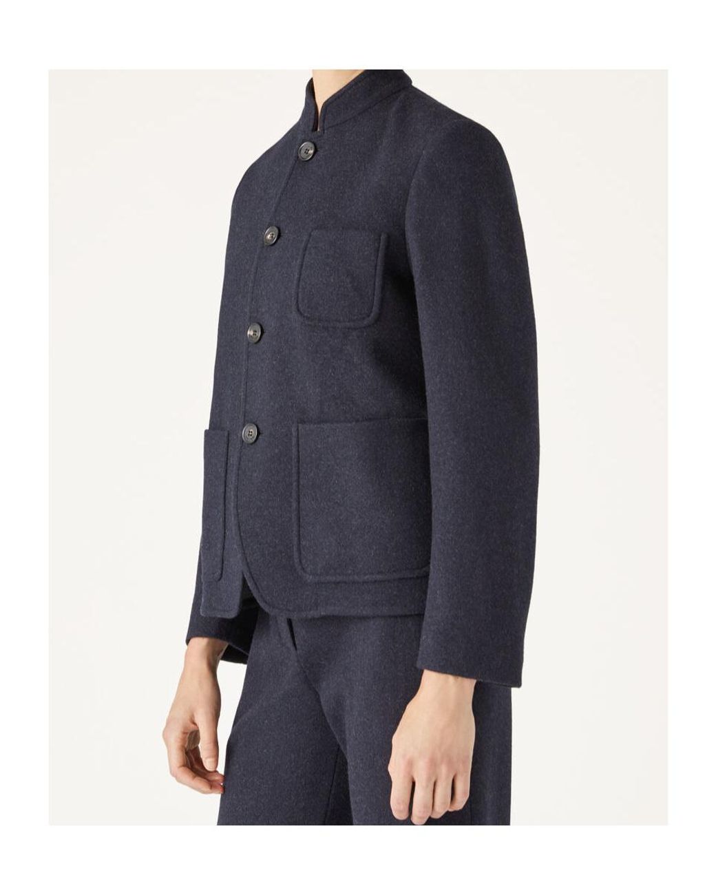 Loro Piana Blue Mini Spagna Jacket