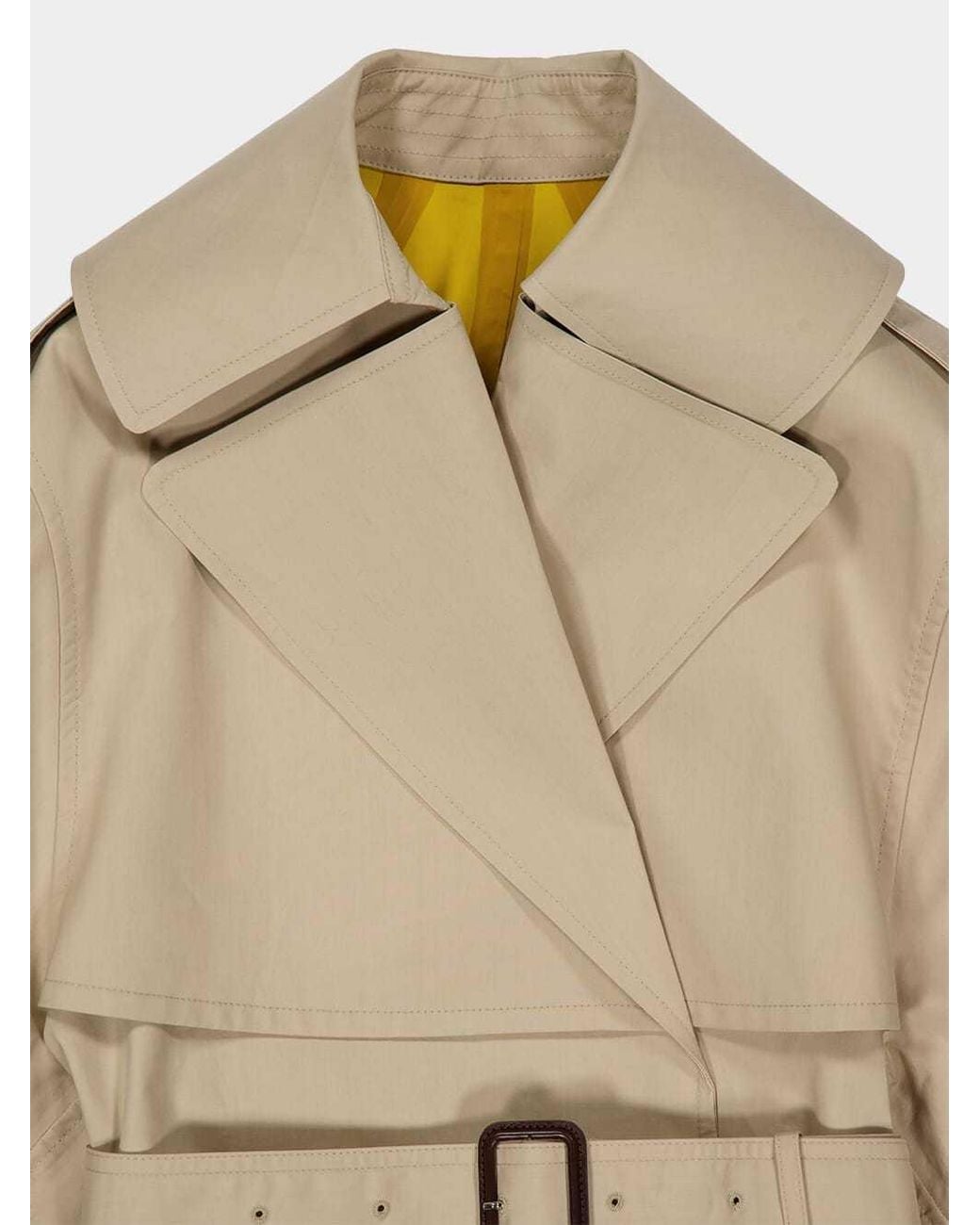 Givenchy Natural Long Wool Coat