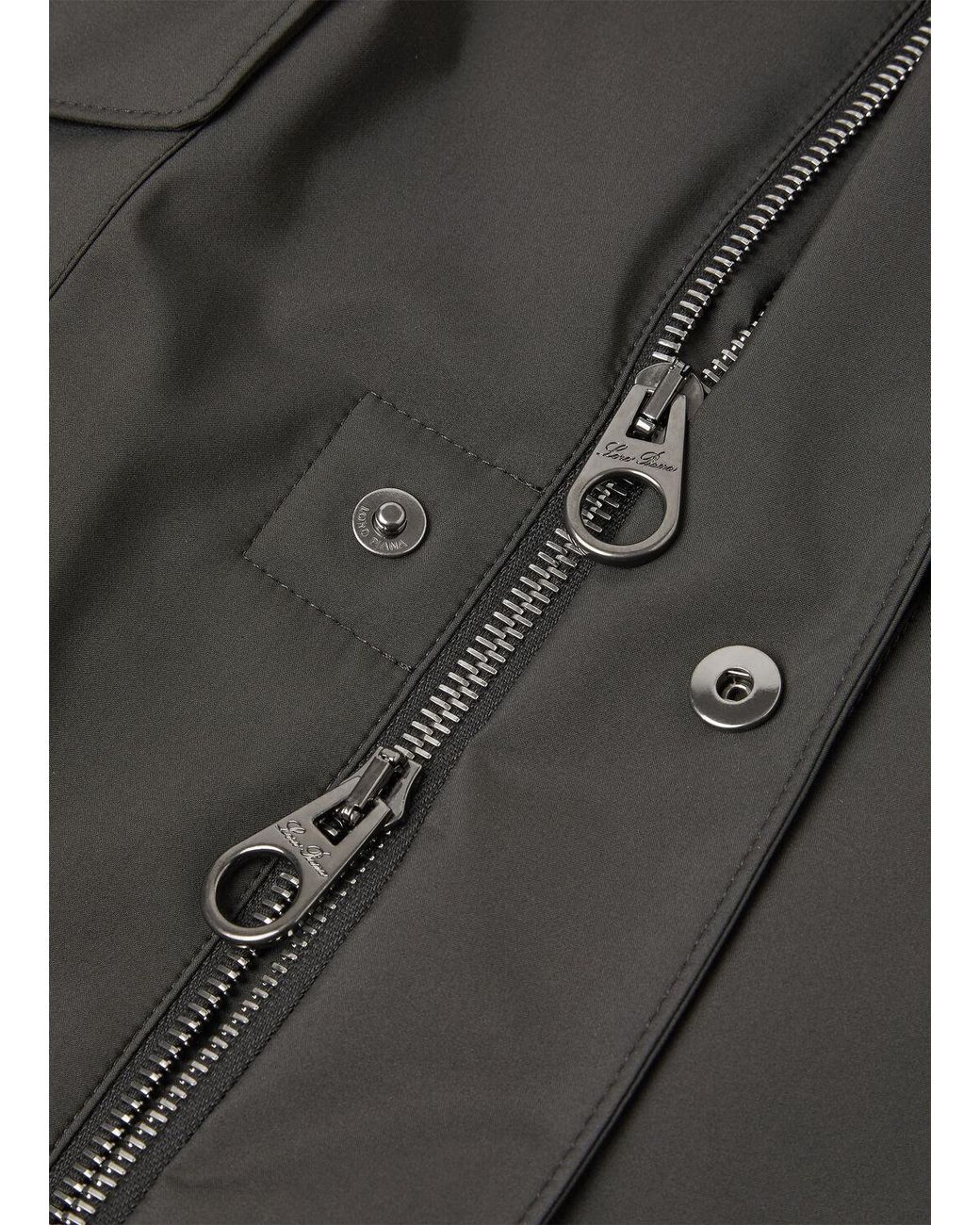 Loro Piana Gray Traveller Field Jacket for men