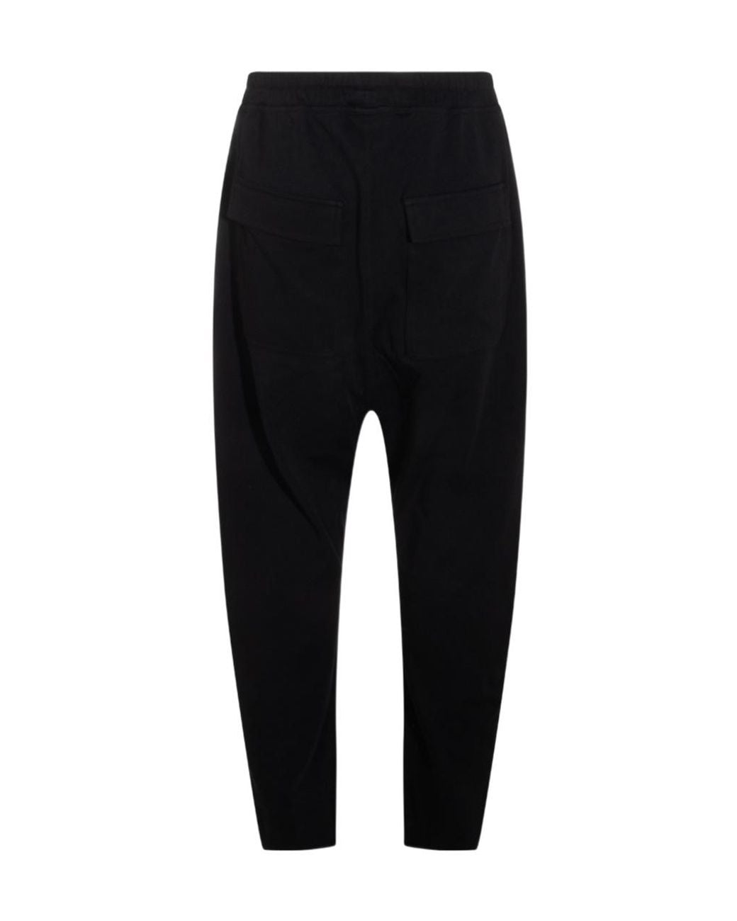 Thom Krom Black Drawstring Relaxed Pants for men