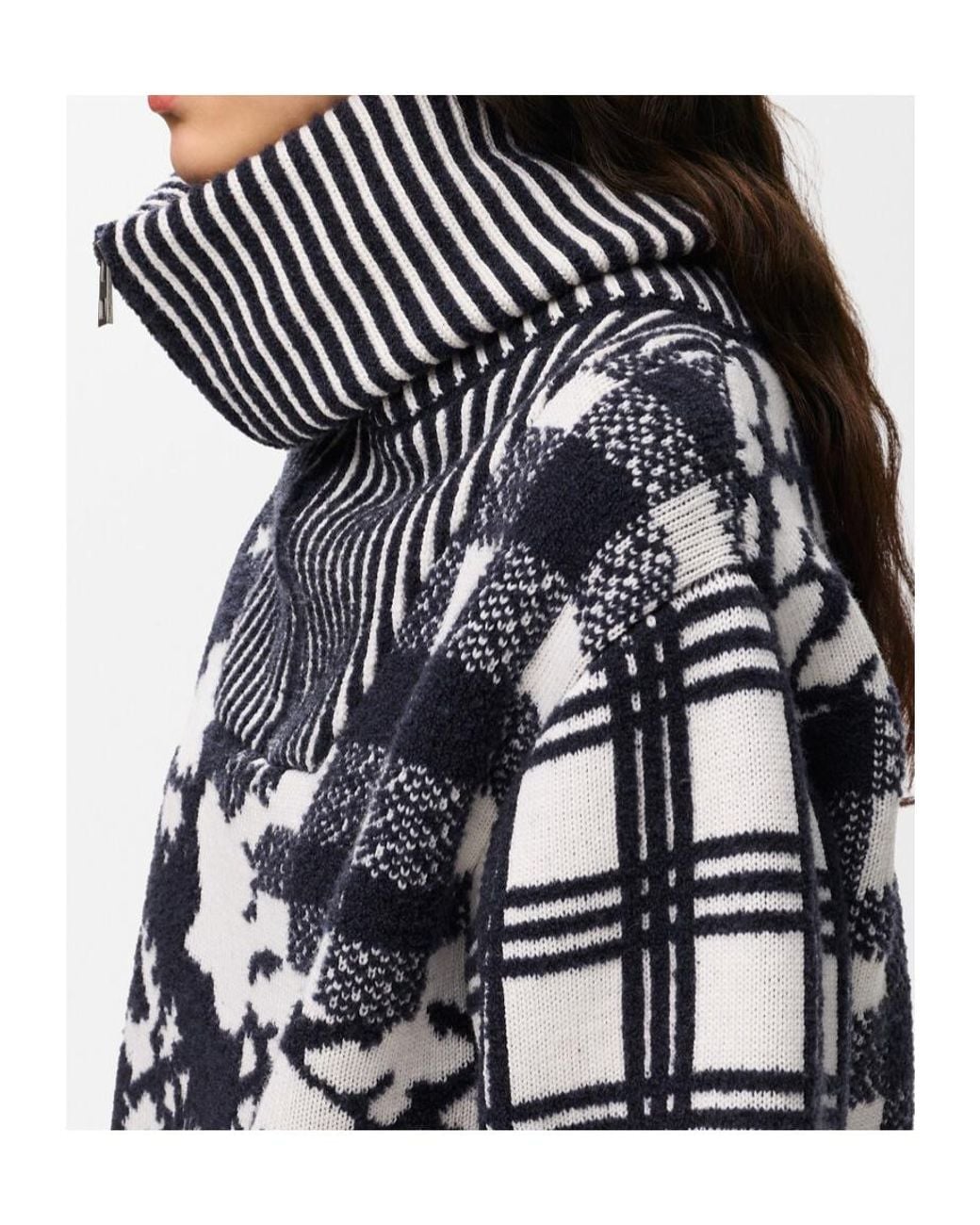 Loewe Blue X Cosima Von Bonin Zip-Up Sweater
