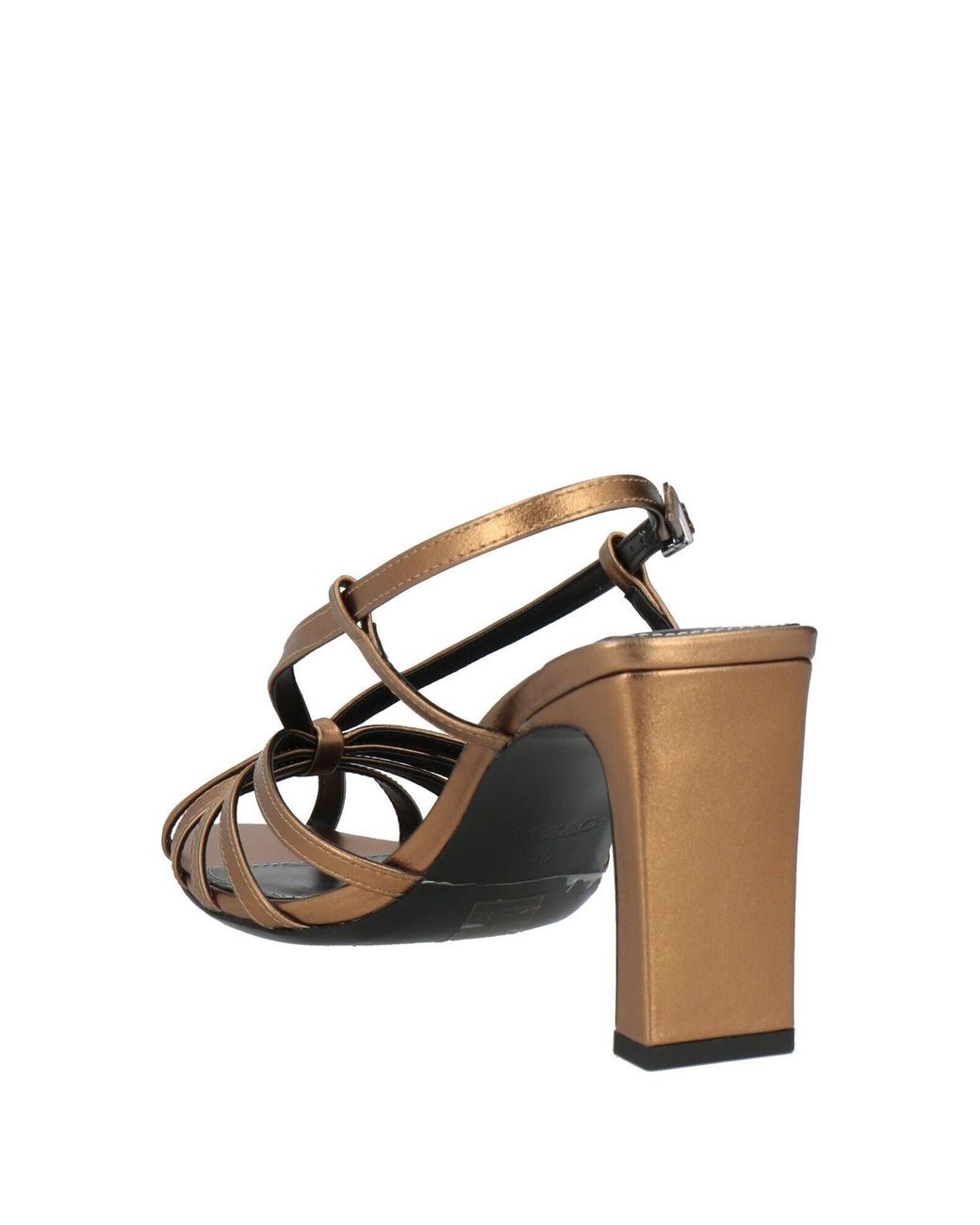 MAX&Co. Multicolor Metallic Pointed Toe Sandals