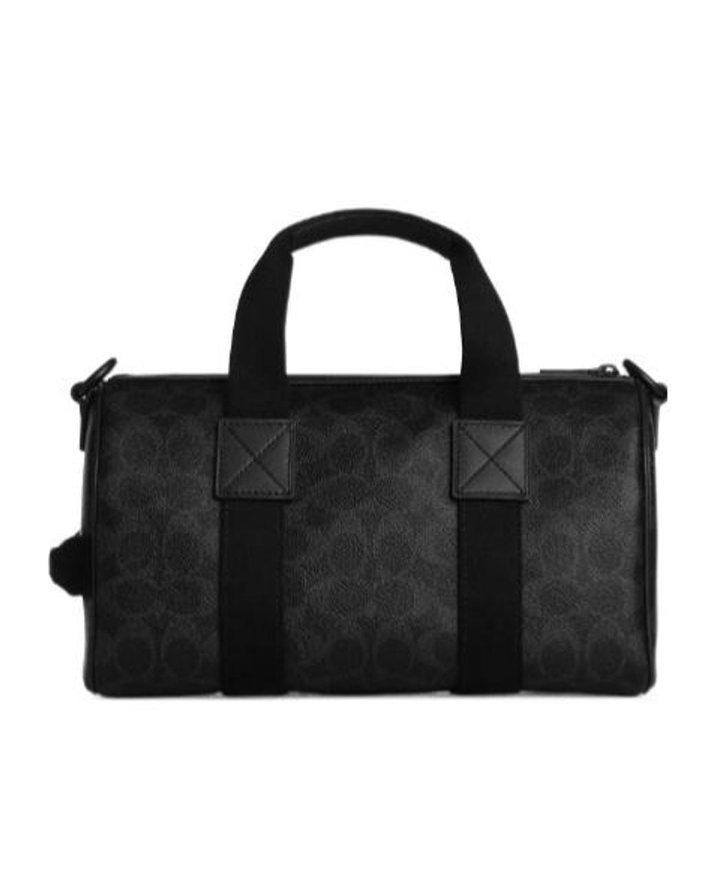 COACH Black Explorer 28 Travel Bag for men