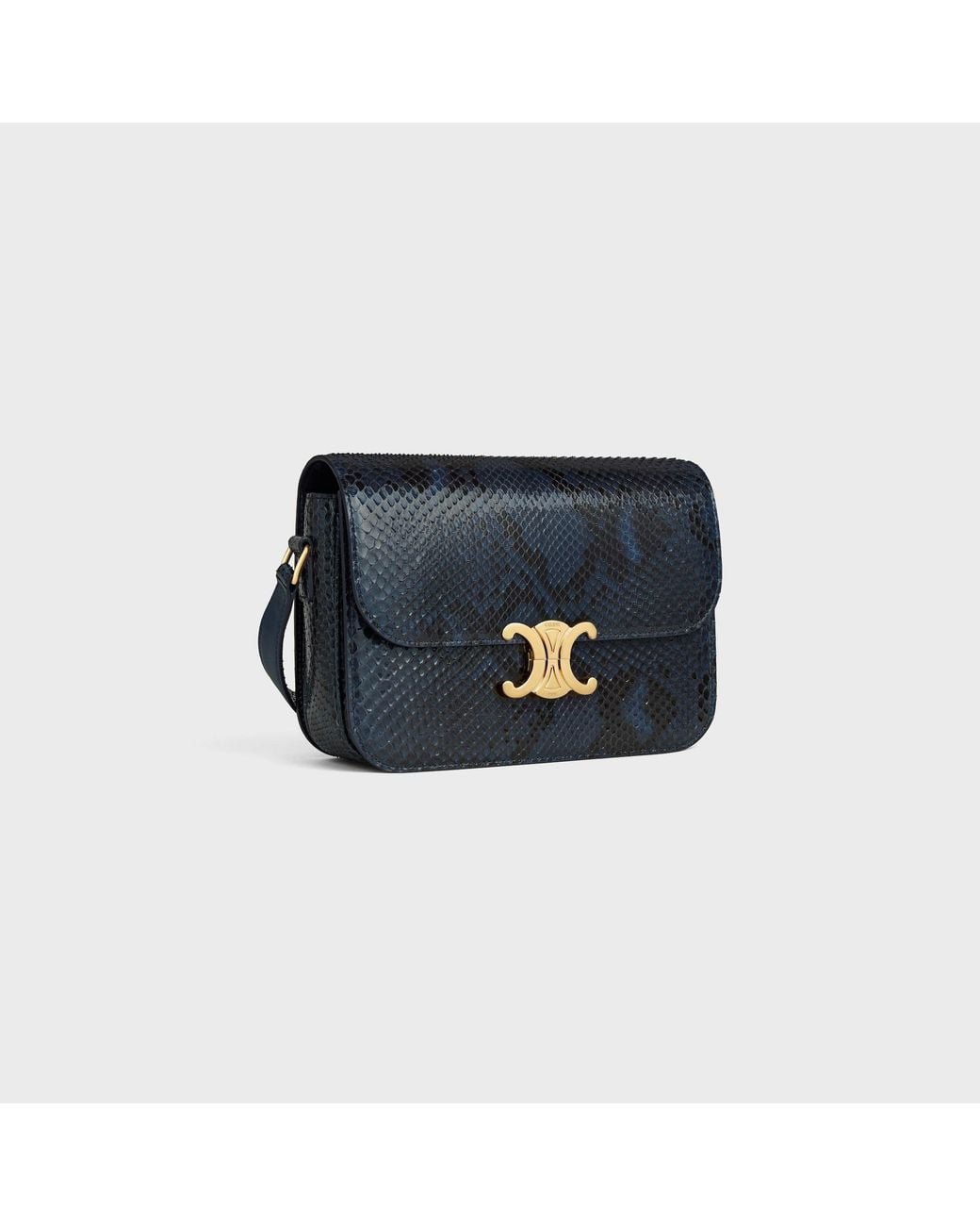 Céline Black Classique Triomphe Bag