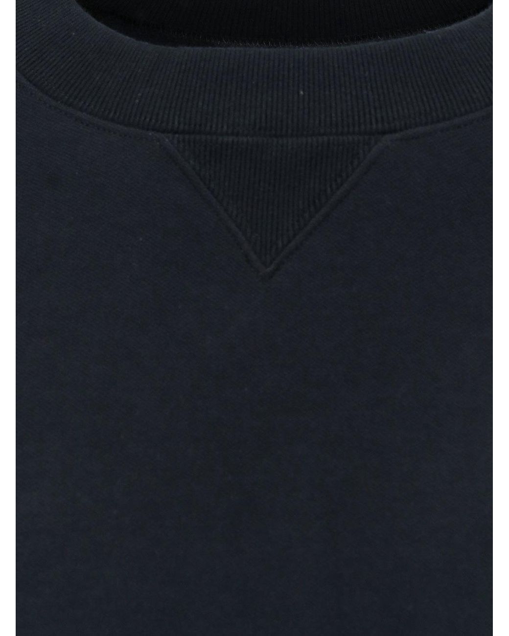 Sacai Black Long Sleeve Crewneck Jumper