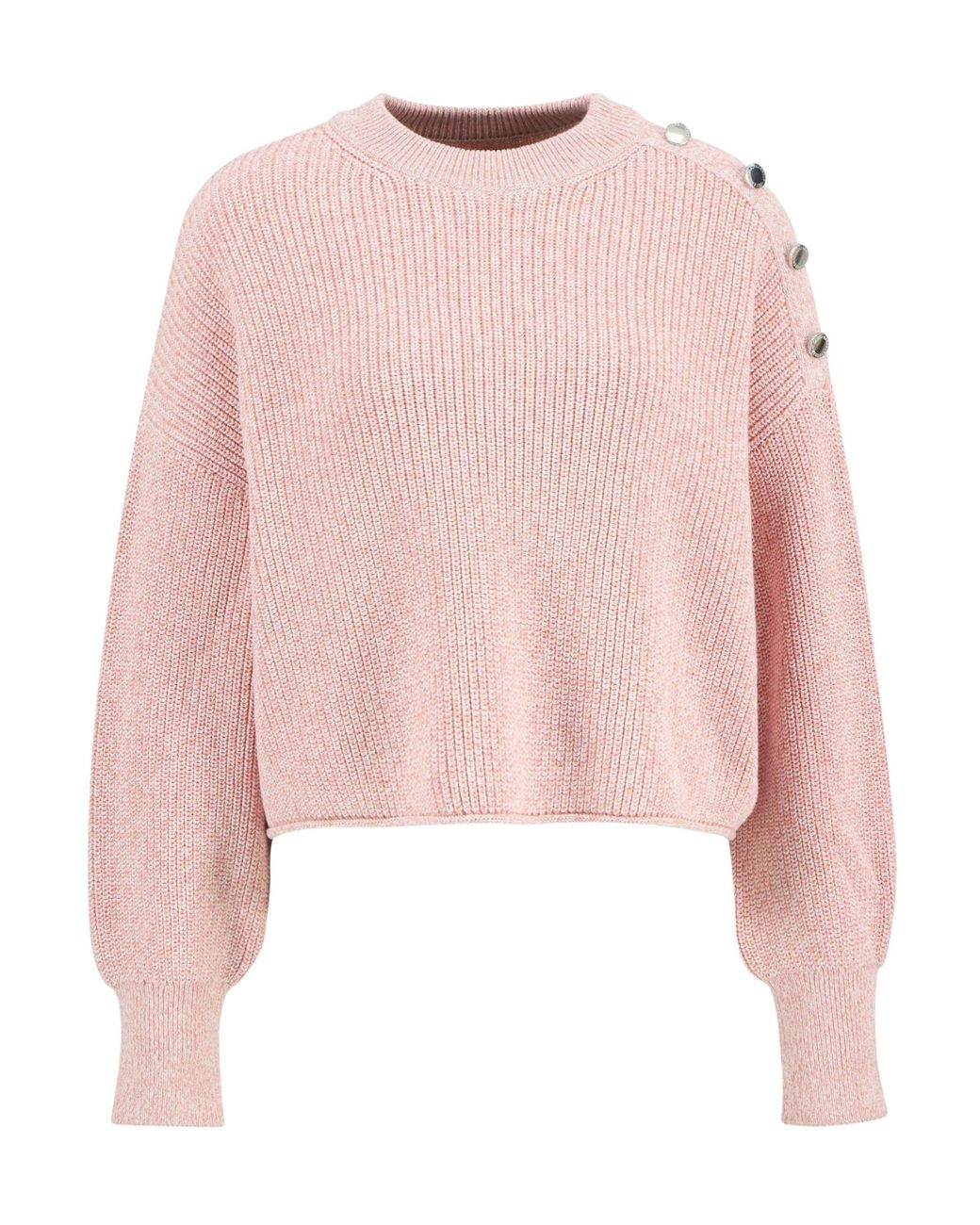 Barbour Pink Pure Cotton Knit Sweater