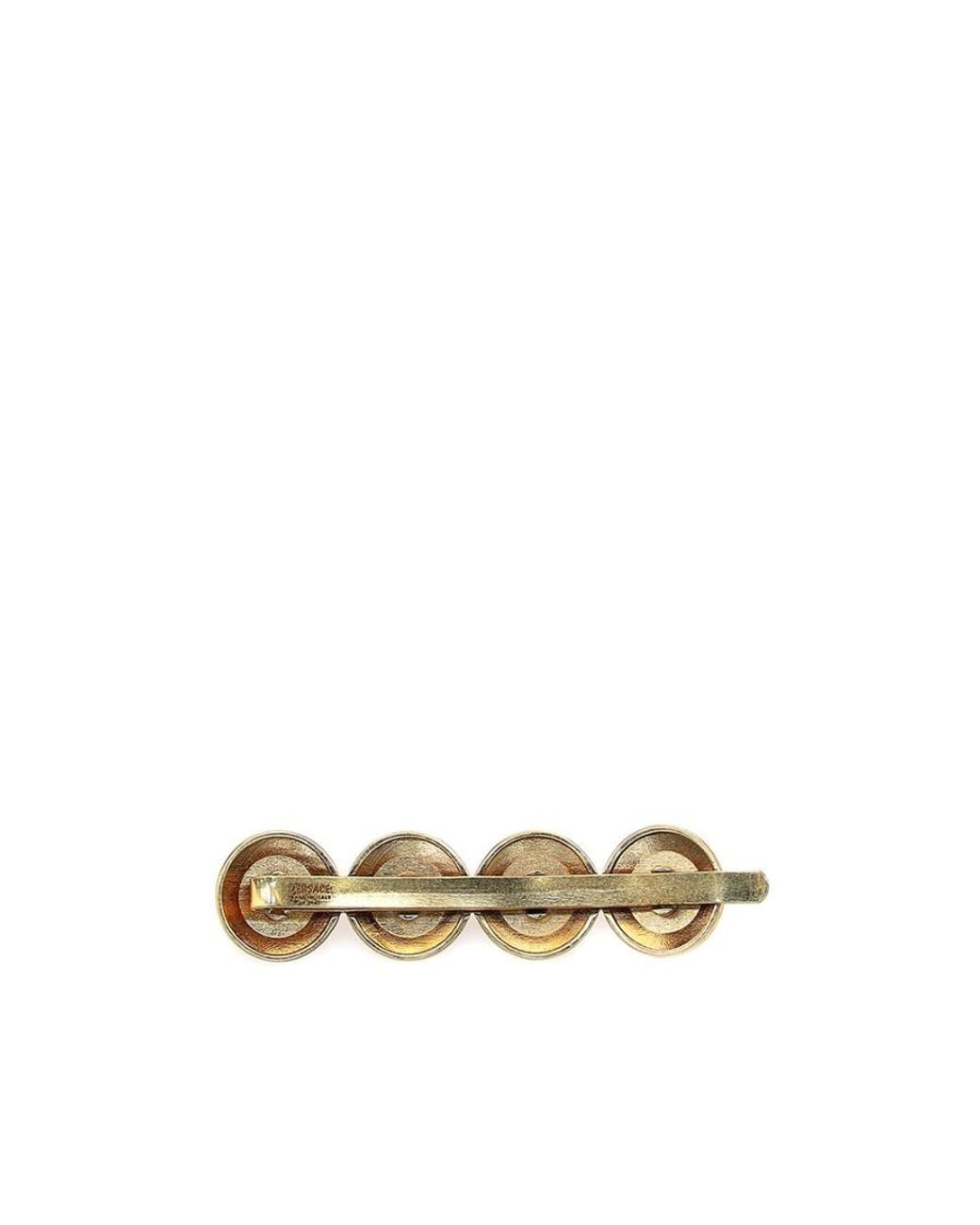 Versace Metallic Copper Hair Clip