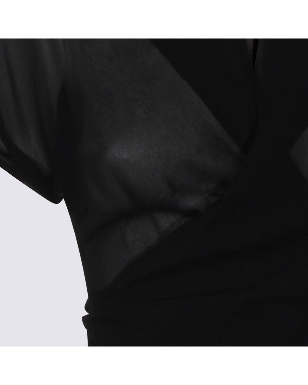 Rick Owens Black Blouses