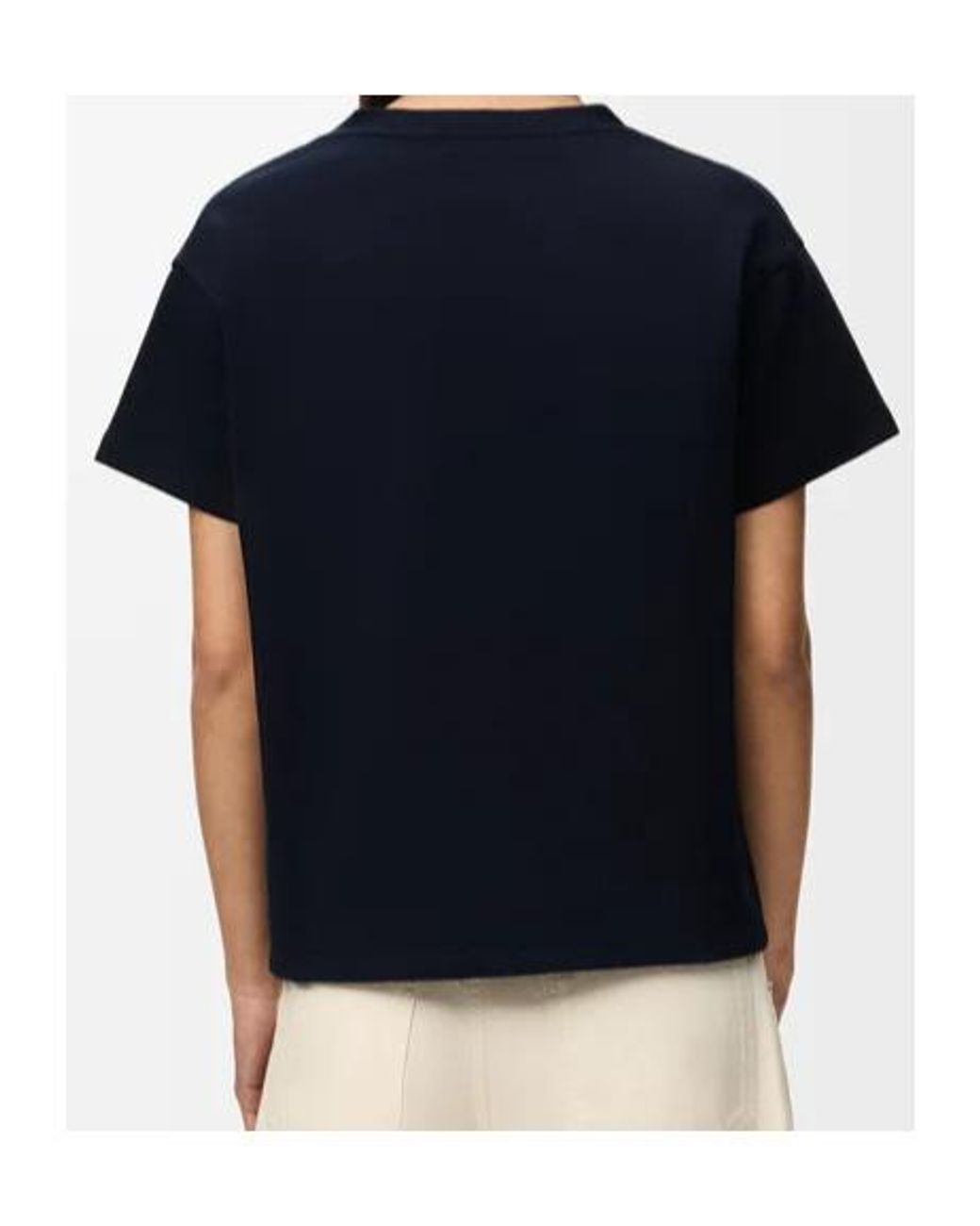 Loewe Blue Logo-Embroidered T-Shirt