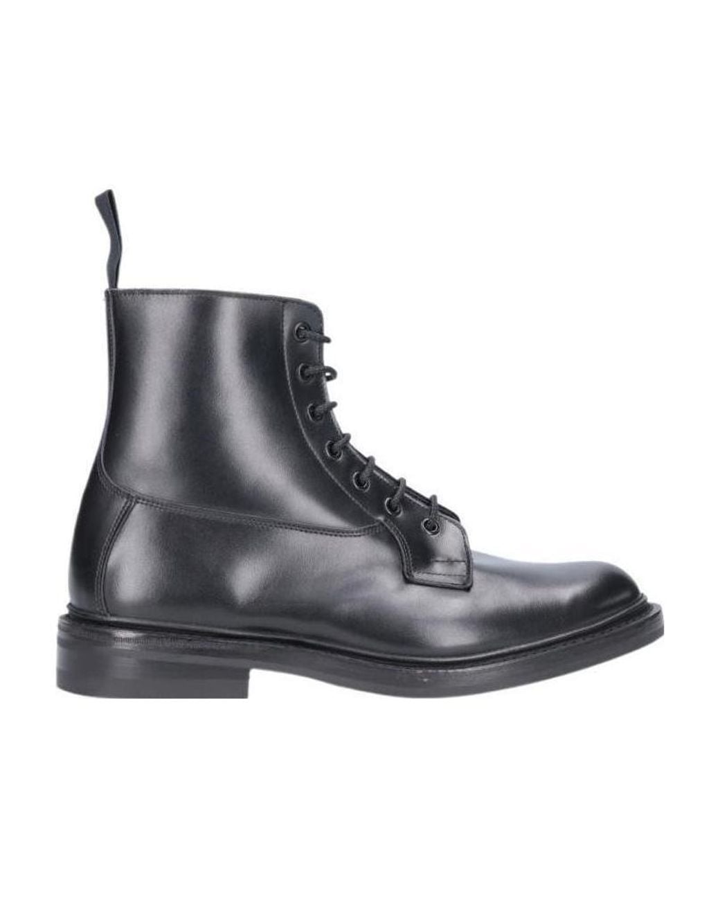 Tricker's Gray Tricker's Burford Ankle Boots for men