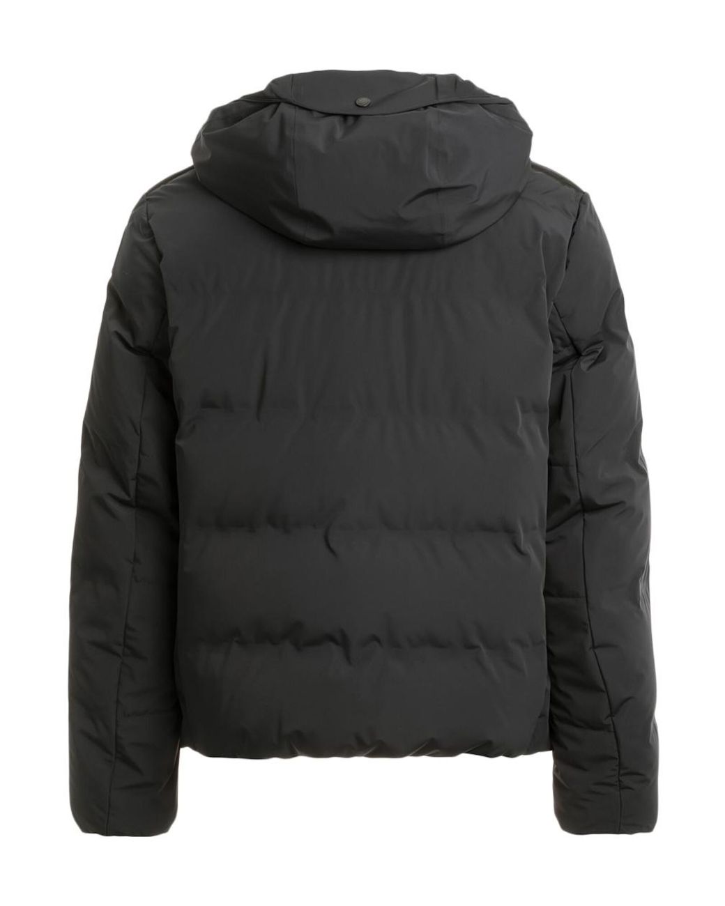 Parajumpers Black Quilted Down Jacket for men