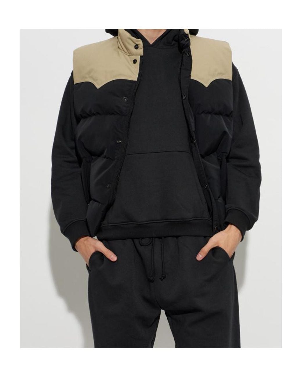 Canada Goose Black 'Douglas' Down Vest for men