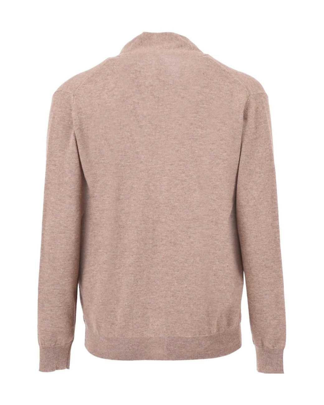 Kangra Cashmere Pink Kangra Shawl Collar Cardigan for men