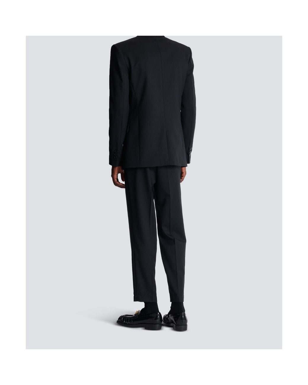 Balmain Black 2-Button Jacket for men