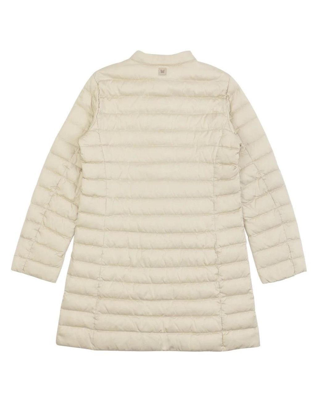 Weekend by Maxmara Natural Logo Quilted Down Jacket