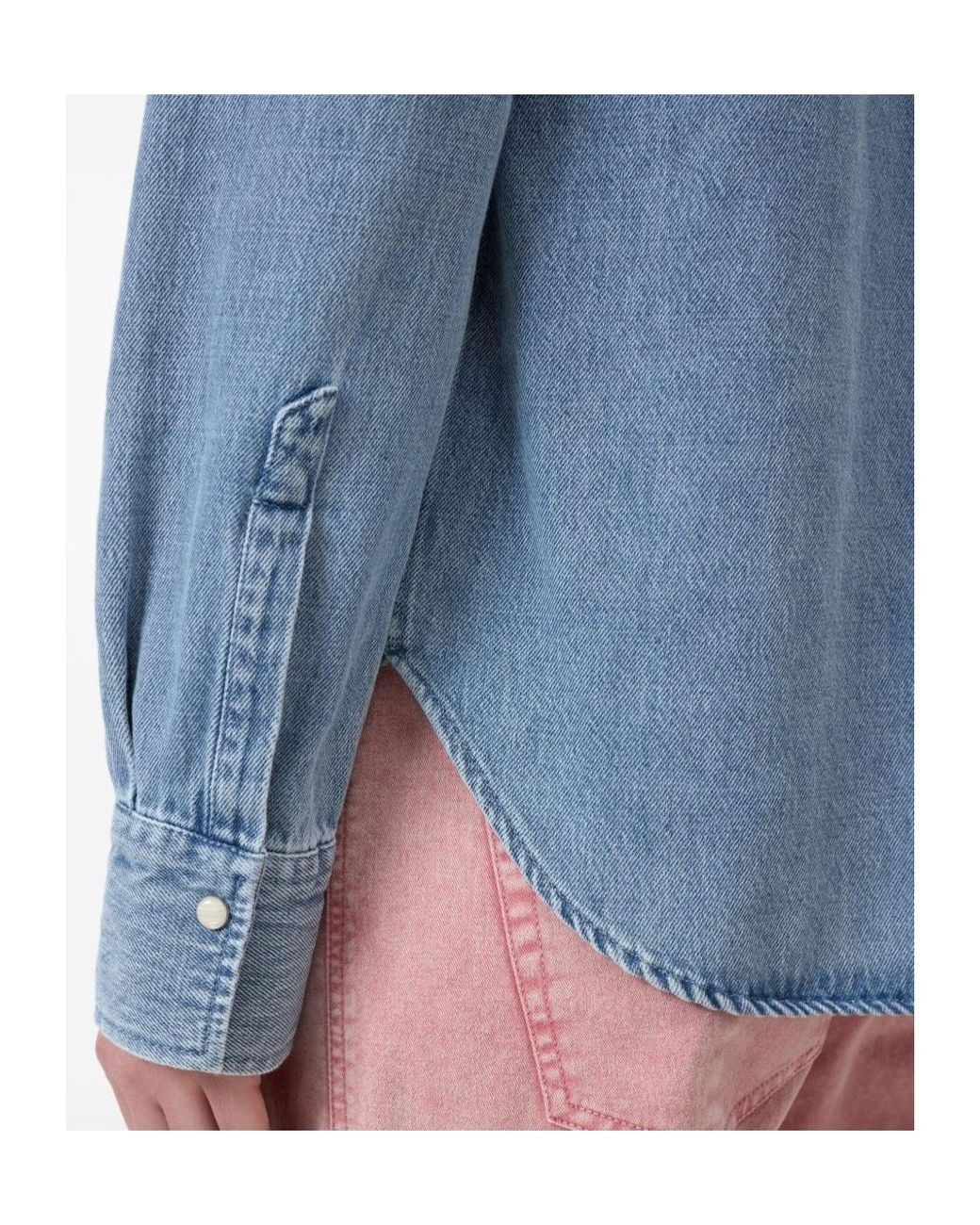 Closed Blue Buttoned Classic Shirt