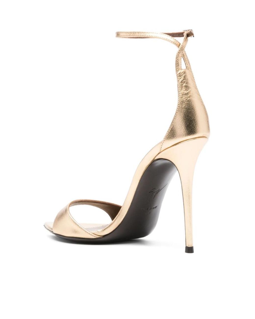 Giuseppe Zanotti Metallic Intriigo Strap Sandals