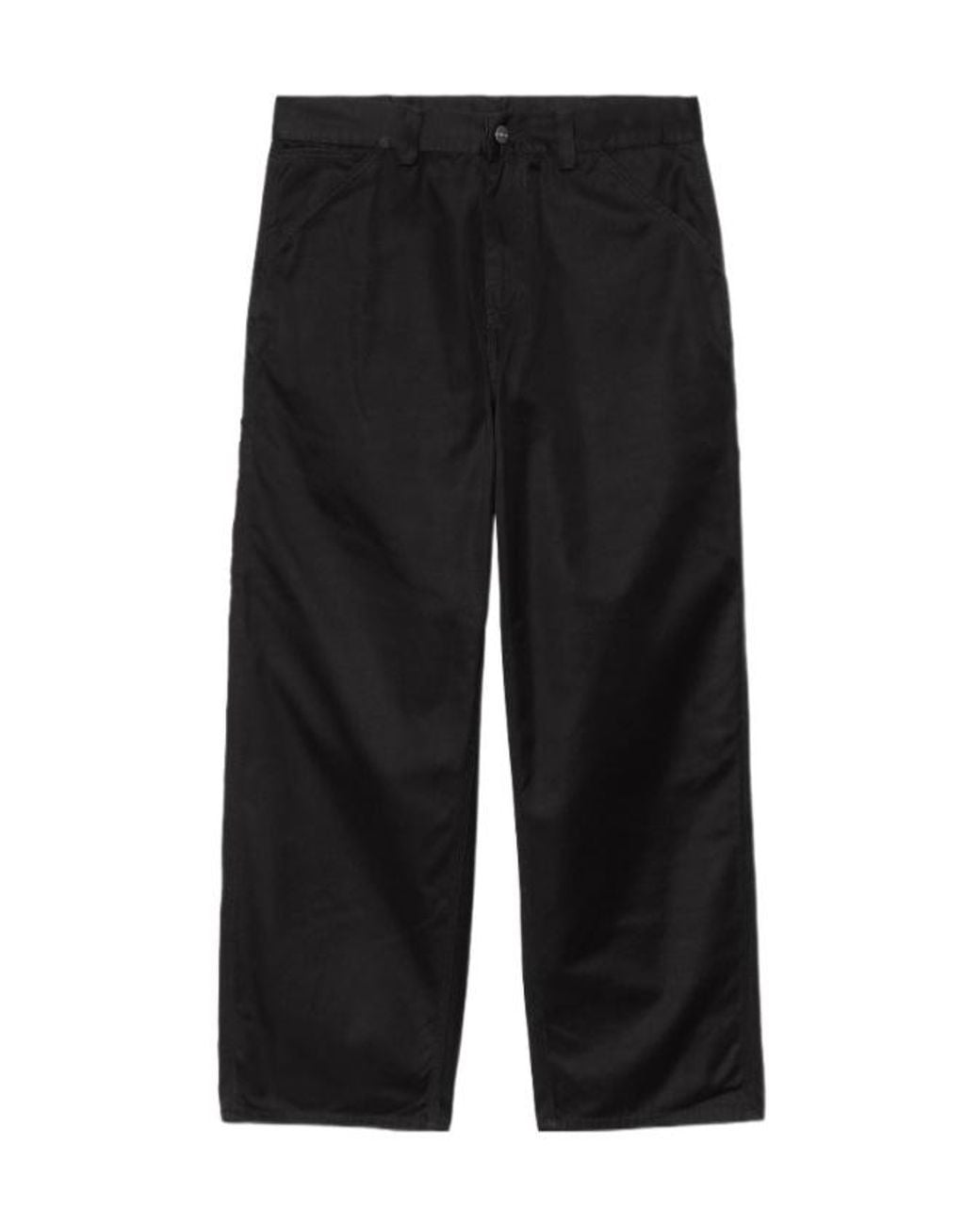 Carhartt Black Wide-Leg Tailored Trousers for men