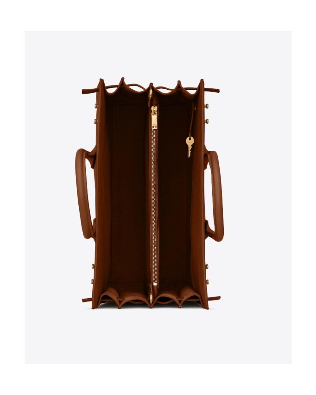 Saint Laurent Brown Sac De Jour Supple Medium Tote Bag