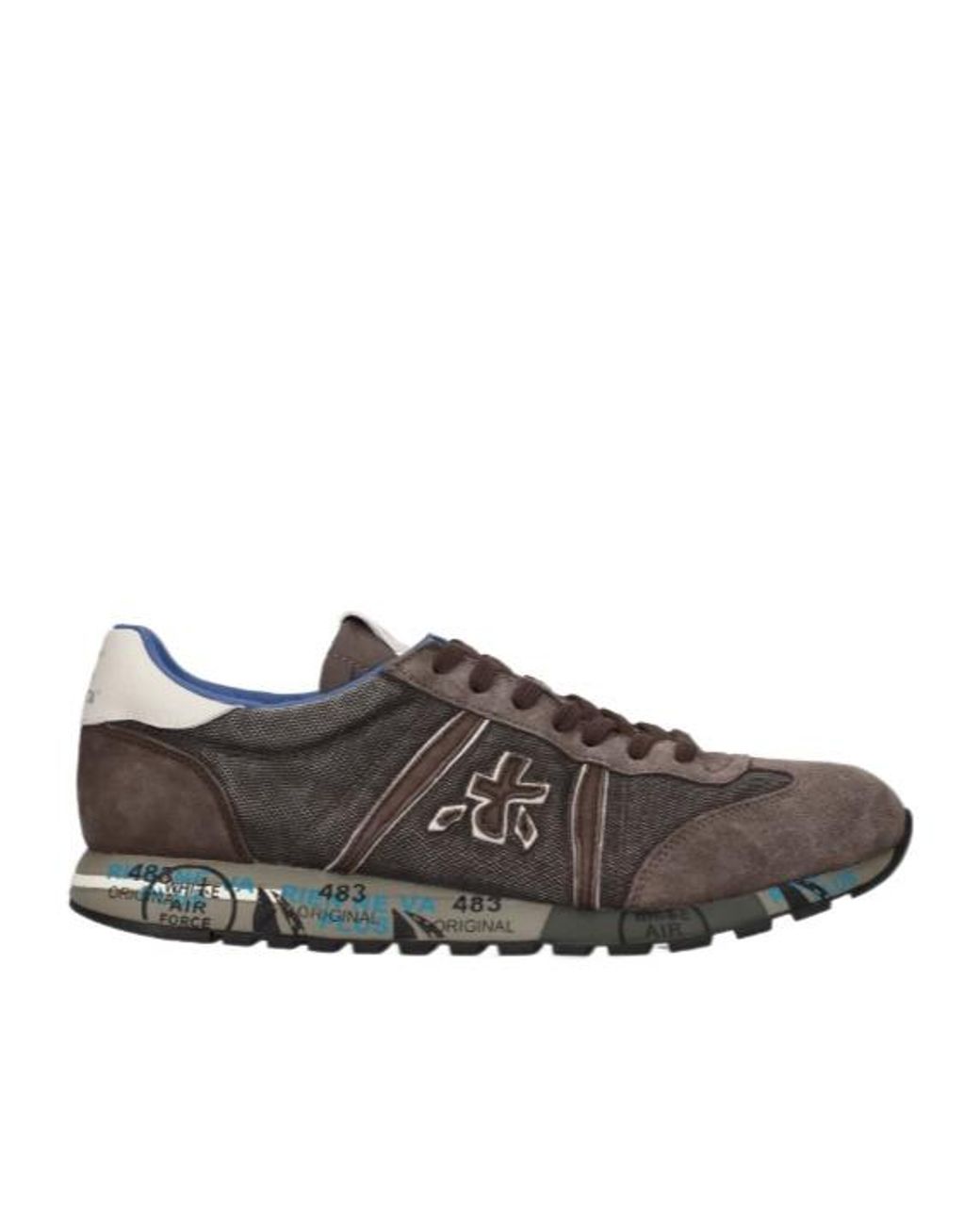 Premiata Brown Lucy 8406 Sneakers for men
