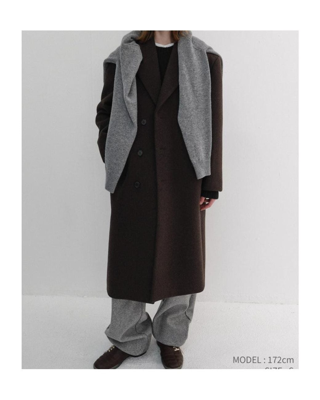 DUNST Black Boxy Tailored Coat for men