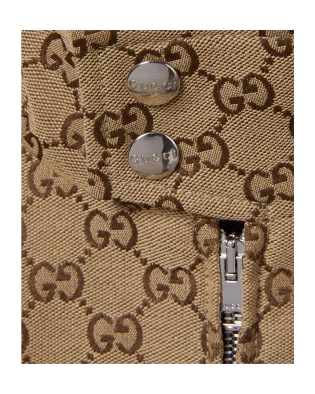 Gucci Natural Gg Fabric Jacket for men