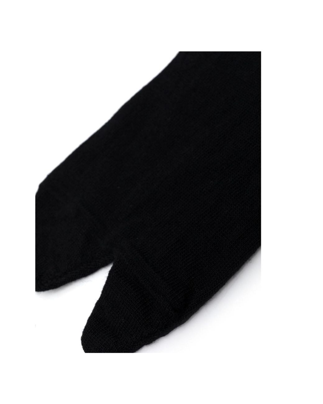 Maison Margiela Black Tabi Toe Socks for men