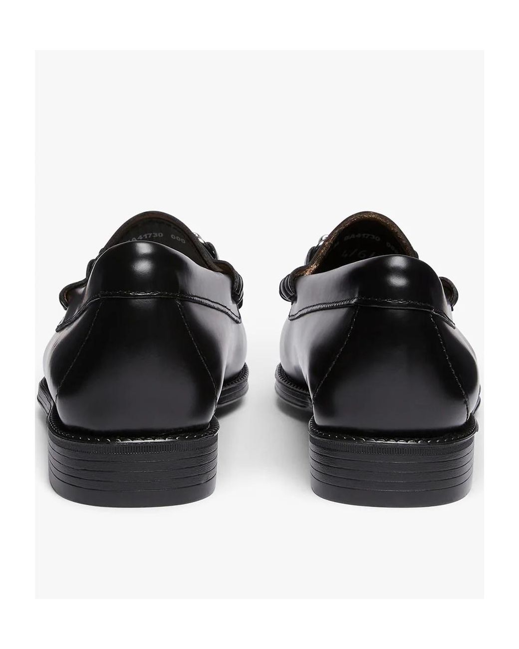 G.H.BASS Black Easy Weejuns Lianna Almond Toe Loafers