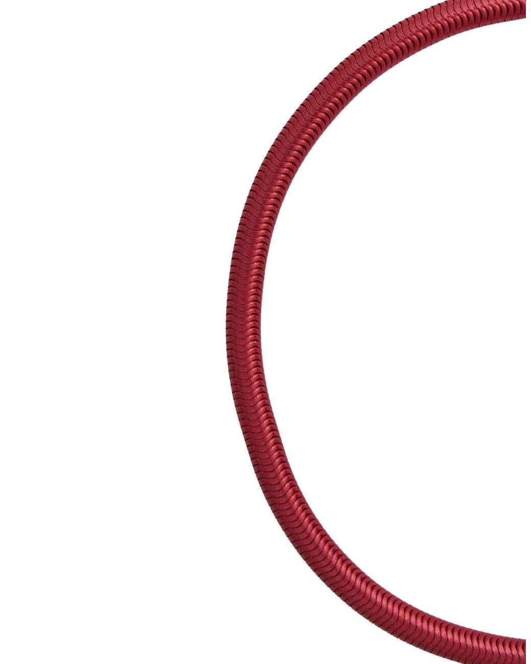Isabel Marant Red Metal Necklace