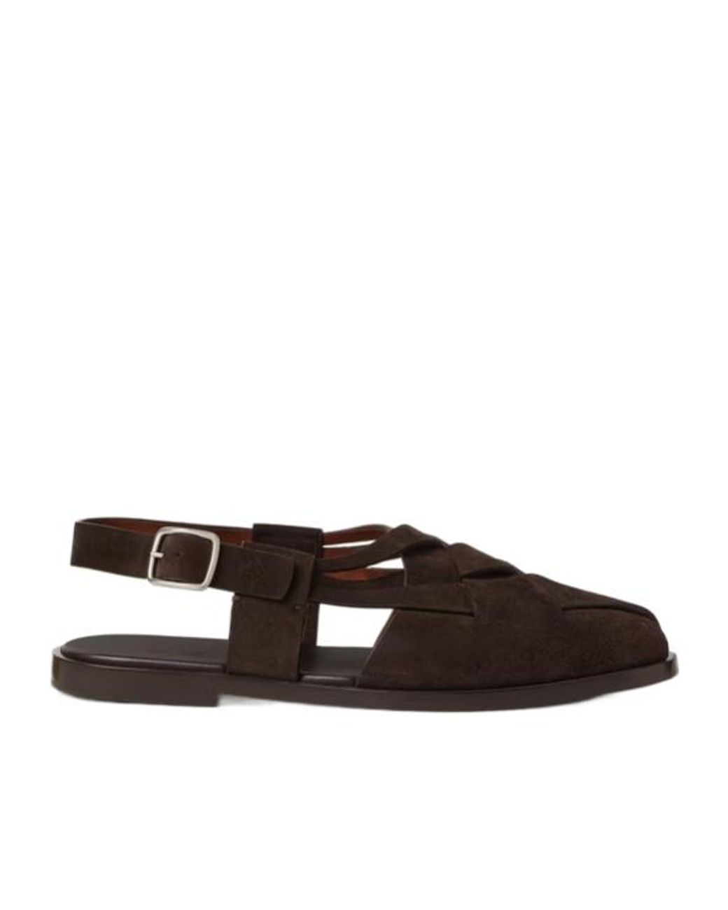 Loro Piana Brown Peter Walk Sandal for men