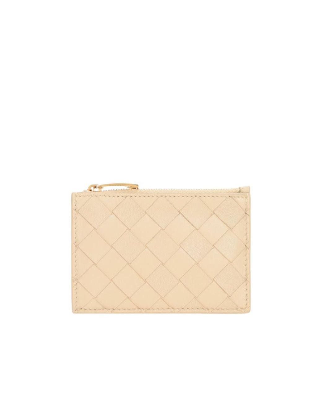 Bottega Veneta Natural Intreccio Key Bag