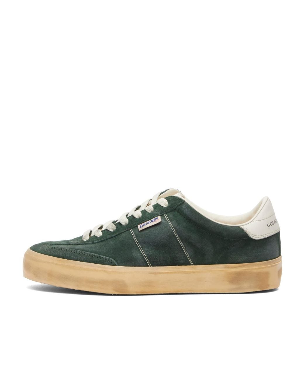 Golden Goose Deluxe Brand Green Soul Star Low-Top Sneakers for men