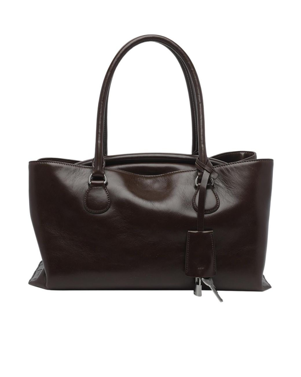 OSOI Black Shell Brot Structured Tote Bag