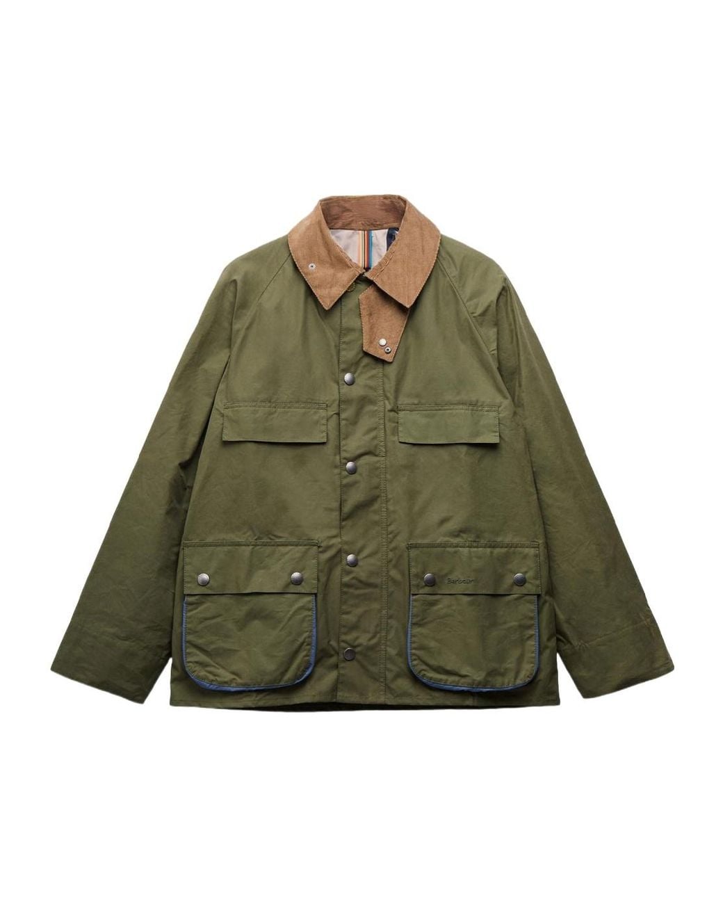 Barbour Green X Paul Smith Sugarlump Bedale Casual Jacket for men