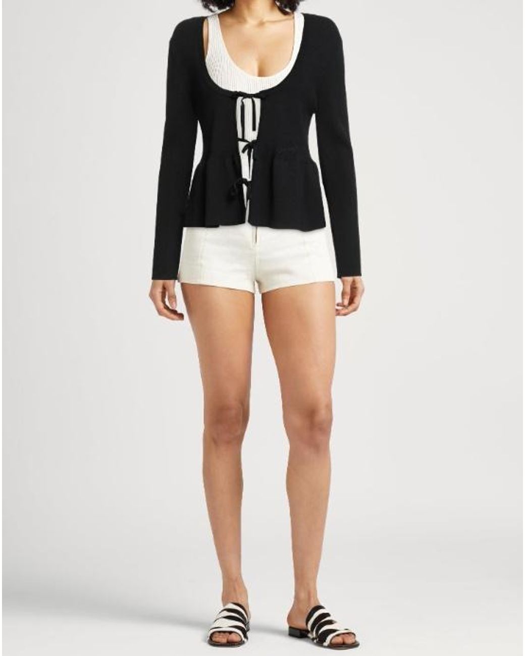 Ganni Black Cardigan