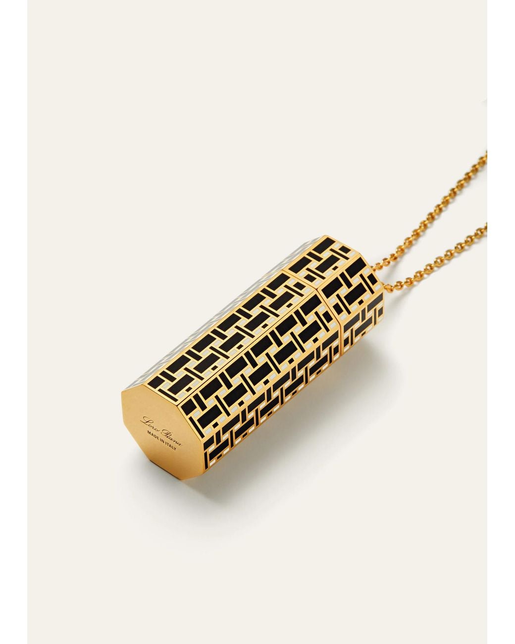 Loro Piana Metallic Sewing Necklace