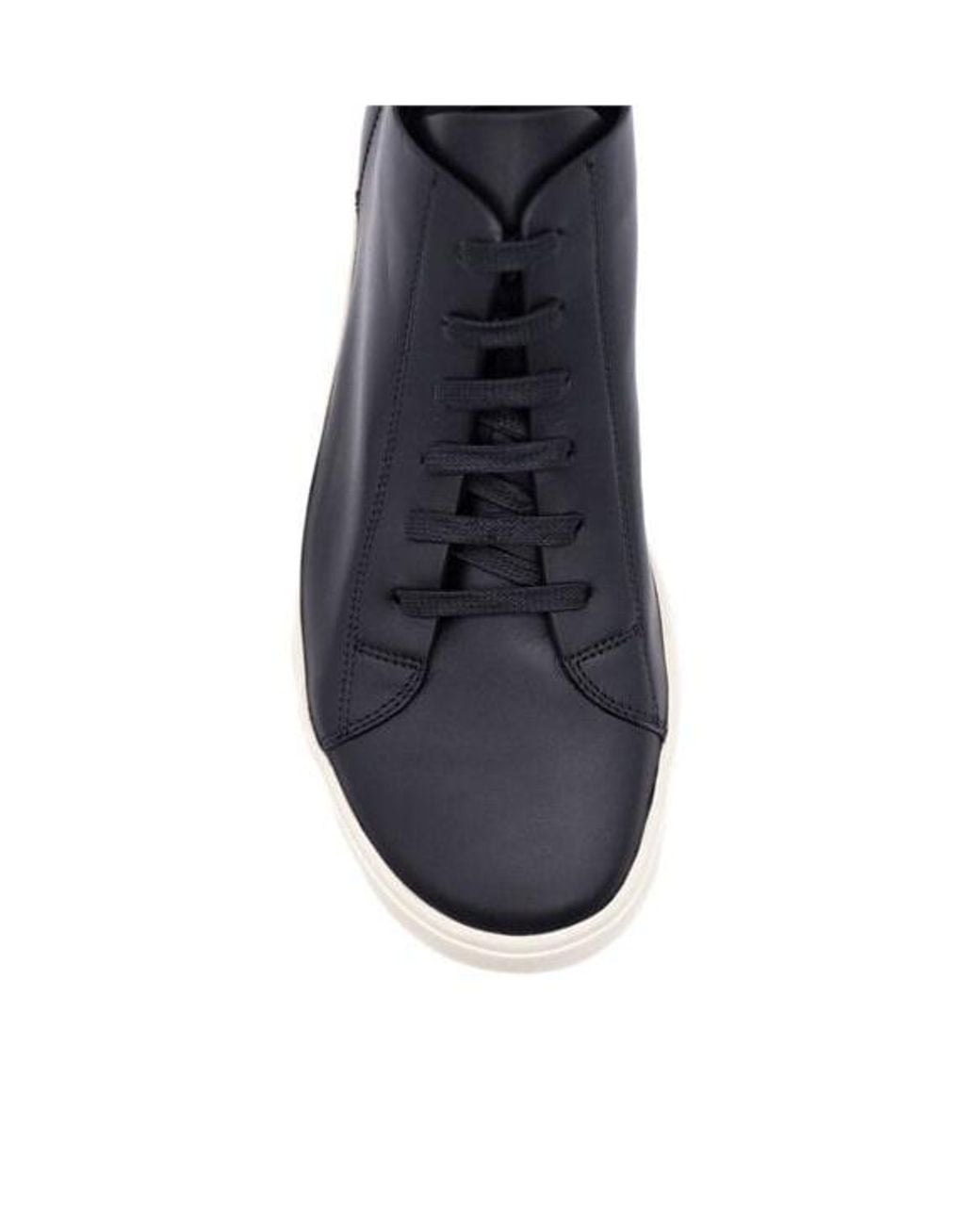 Rick Owens Blue Lace-Up Low-Top Sneakers for men