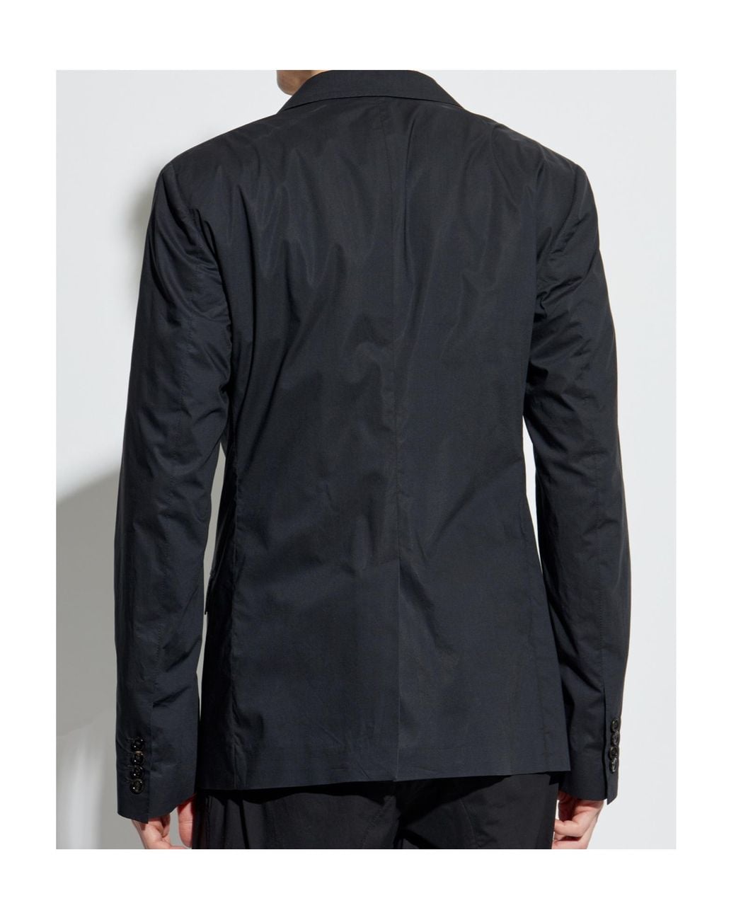 Dolce & Gabbana Blue Single-Breasted Long Sleeved Blazer for men