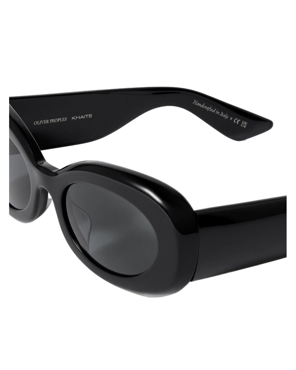 Oliver Peoples Black Acetate Sunglasses