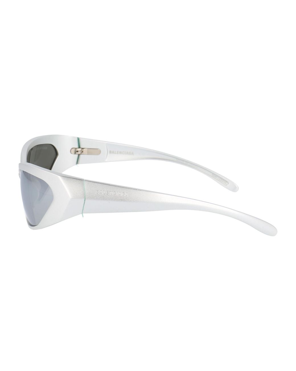 Balenciaga White Eyewear Cat Eye Sunglasses for men