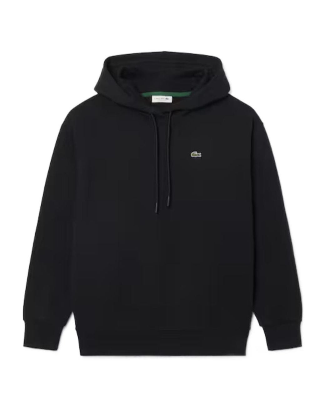 Lacoste Blue Oversized Fleece Hoodie